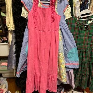 btween Vibrant Pink Maxi Dress